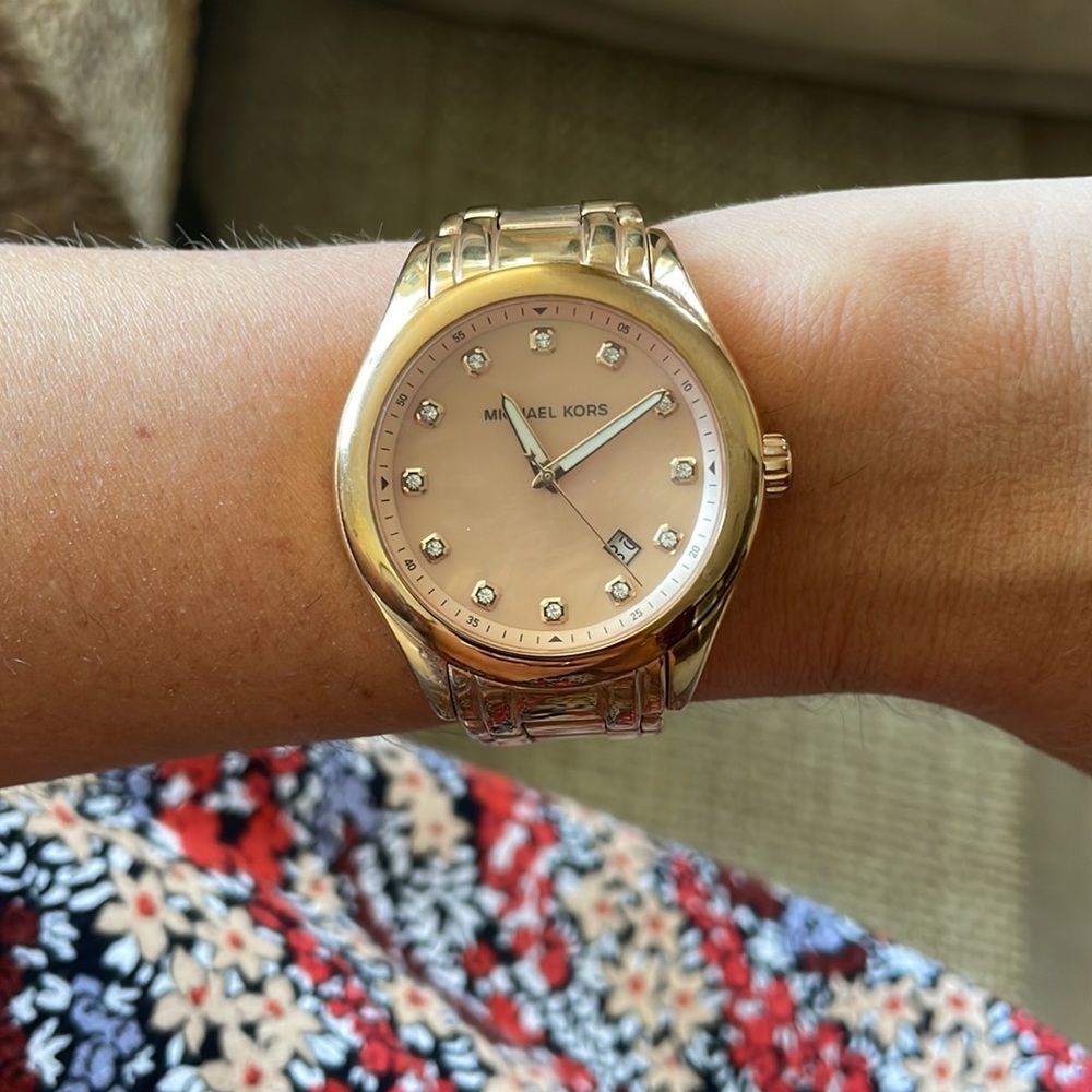 Michael Kors Rose Gold Watch